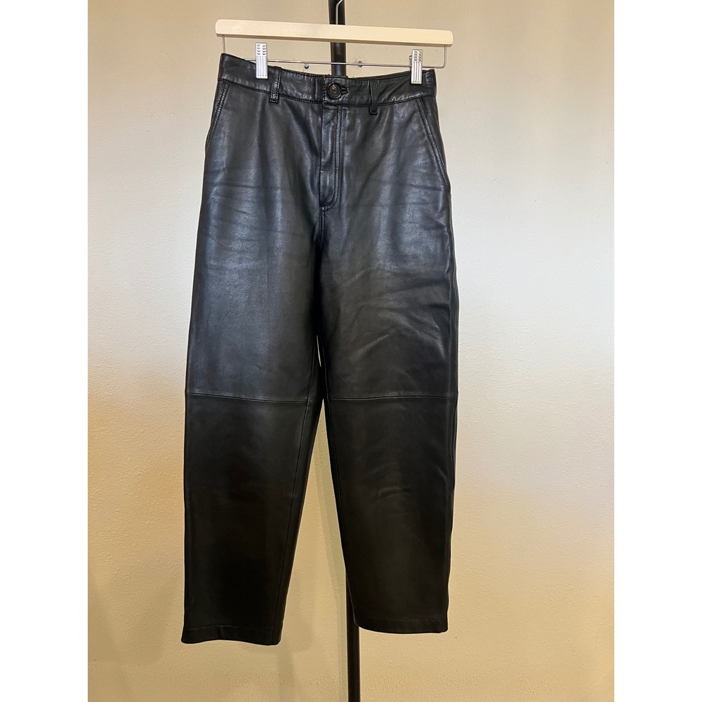 Mossimo Dutti Napa Sheepskin Leather Pants XS